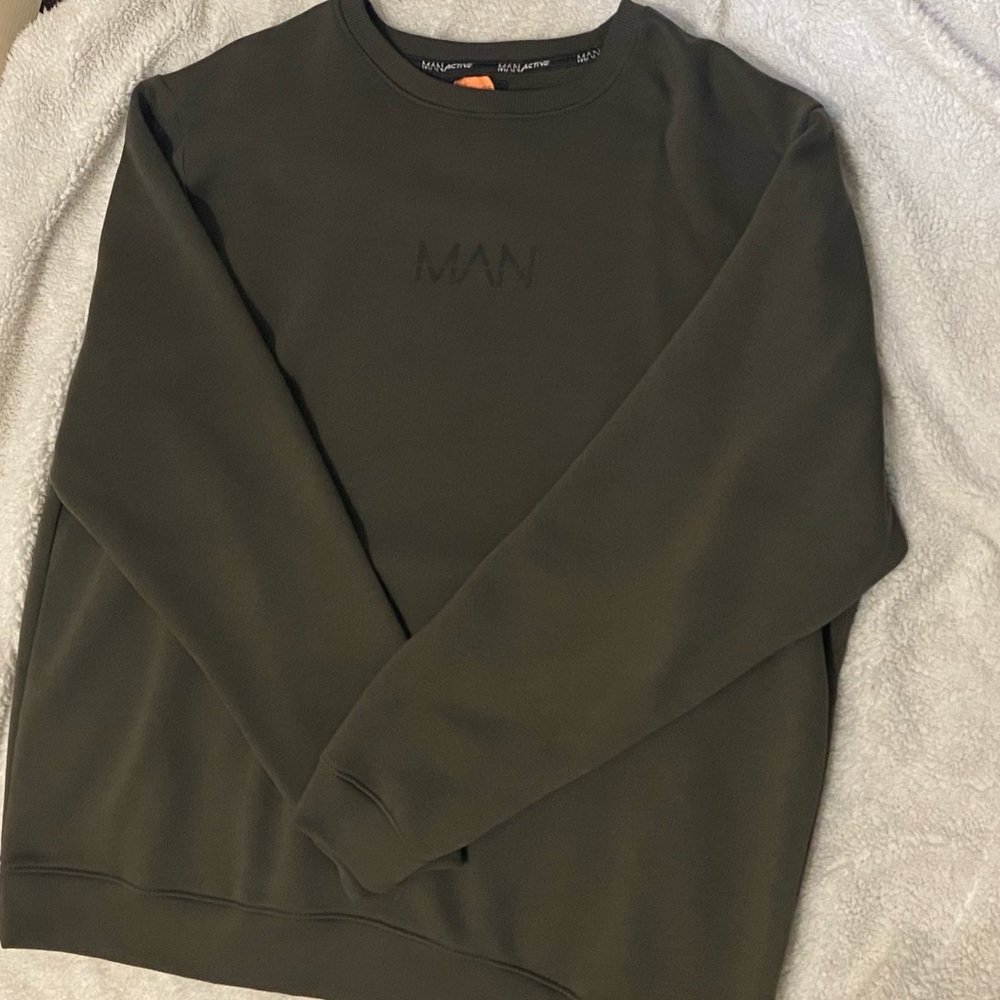 Mens BooHoo man sweat shirt